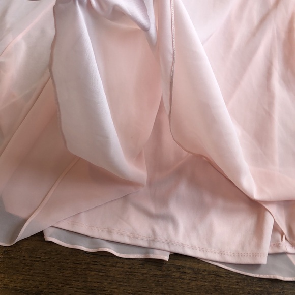 Lulus Creamy Nude Flowy Embroidered Sleeveless Open Back V-Neck Evening Gown - Picture 3 of 6